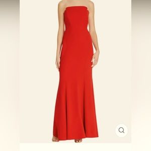 JILL Jill Stuart - Womens Crepe Strapless Evening Dress size 2 color is Pink